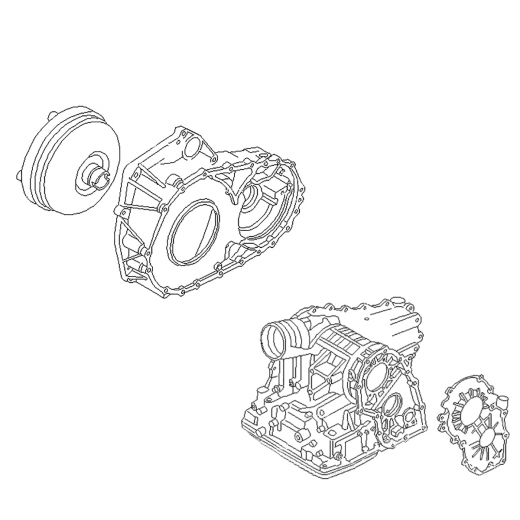 АКПП RE4F04B для Nissan X-Trail '00-'07 ДВС (QR20DE) контрактная (4 ступ. 2WD)