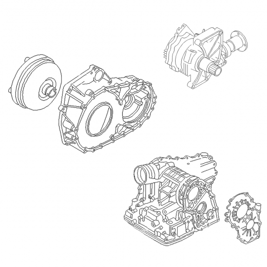 АКПП RE4F04B для Nissan Avenir '98-'05/ Liberty '98-'05/ Primera '01-'07/ Serena '99-'05/ X-Trail '00-'07 ДВС (QR20DE) контрактная (4 ступ. 4WD)