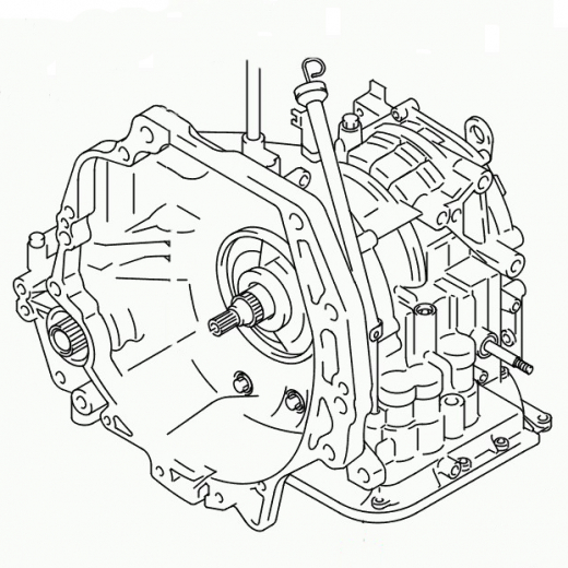 АКПП для Suzuki Chevrolet Cruze '01-'03/ Swift '01-'03 ДВС (M13A, M15A) селектор сбоку контрактная (4 ступ. 4WD) 10.2001 - 11.2003, 03.2001 - 05.2003