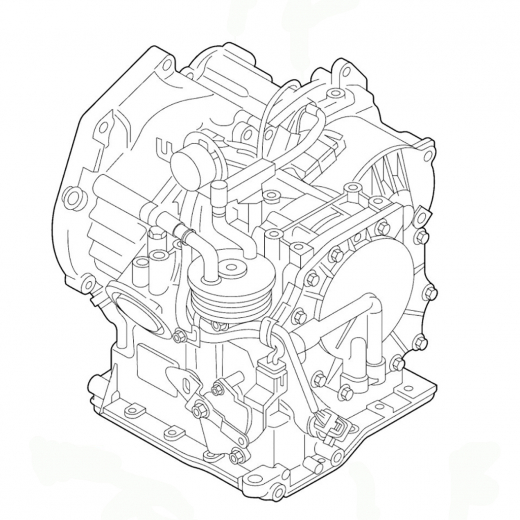 АКПП для Volkswagen Polo '01-'09/ Skoda Fabia '99-'08 ДВС (BBY) контрактная (4 ступ. 2WD)