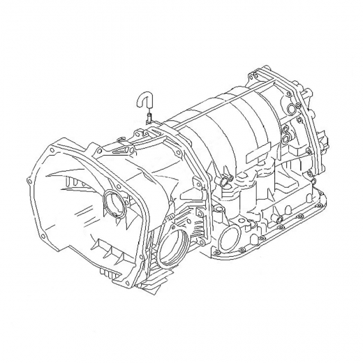 АКПП TA1B8EQ1AA для Subaru Impreza '07-'14 ДВС (EL154) контрактная (4 ступ. 2WD)