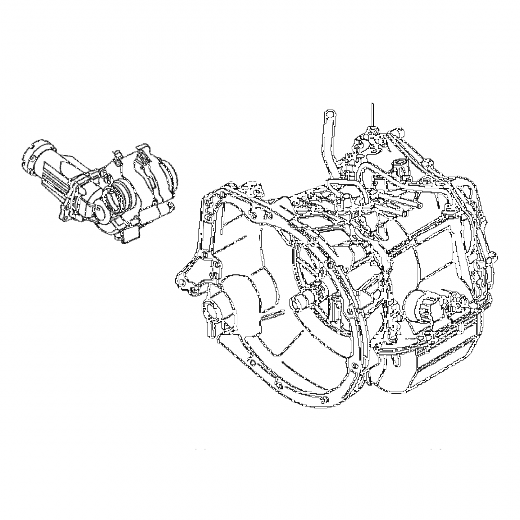 АКПП 8PP для Toyota Passo '04-'10/ Daihatsu Boon '04-'10 ДВС (1KR-FE) контрактная (4 ступ. 4WD)