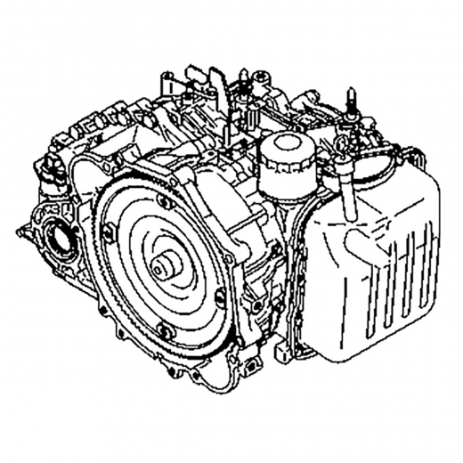 Вариатор (CVT) F1C1A1J3Z для Mitsubishi Dingo '98-'02 ДВС (4G15 GDI) контрактная ( 2WD)