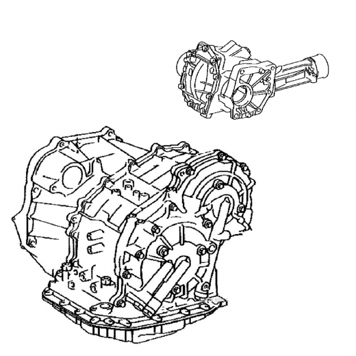 Вариатор (CVT) K111F для Toyota Isis '04-'17 ДВС (1AZ-FSE) контрактная ( 4WD)