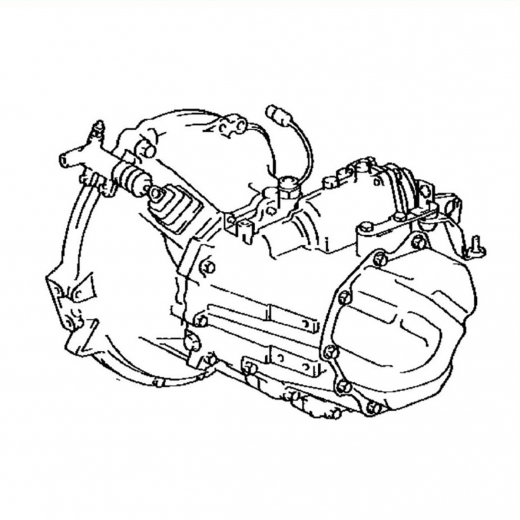 МКПП C52 для Toyota Corolla/ Fielder '00-'06 ДВС (1ZZ-FE) контрактная (5 ступ. 2WD)