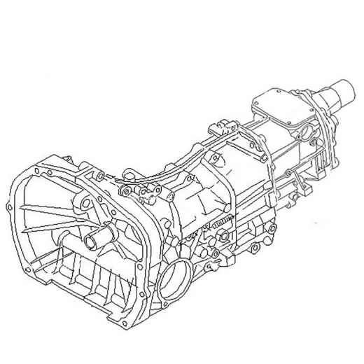 МКПП TY753XS1AA для Subaru Forester '97-'02 ДВС (EJ201, EJ20G, EJ20J, EJ202, EJ205) контрактная (5 ступ. 4WD)