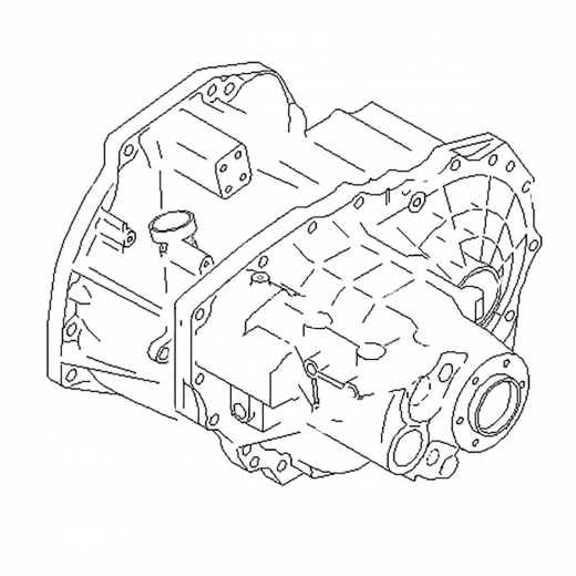 МКПП RS5F30A для Nissan Wingroad '99-'06/ AD '99-'08/ Bluebird Sylphy '00-'06/ Sunny '98-'04/ Mazda Familia Van '99-'08 ДВС (QG15DE, QG13DE) контрактная (5 ступ. 2WD)