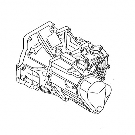 МКПП для Mazda Familia '98-'04/ Ford Laser Lidea '98-'01 ДВС (ZL-DE, ZL-VE) контрактная (5 ступ. 2WD)