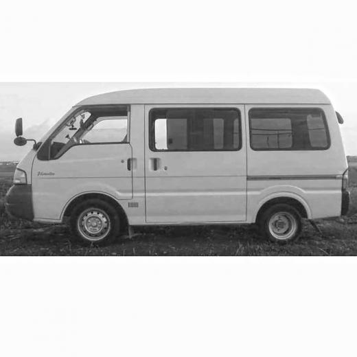 Дверь задняя левая Nissan Vanette '99-'21/ Mazda Bongo Brawny Van '99-'10/ Bongo '99-'21 контрактная