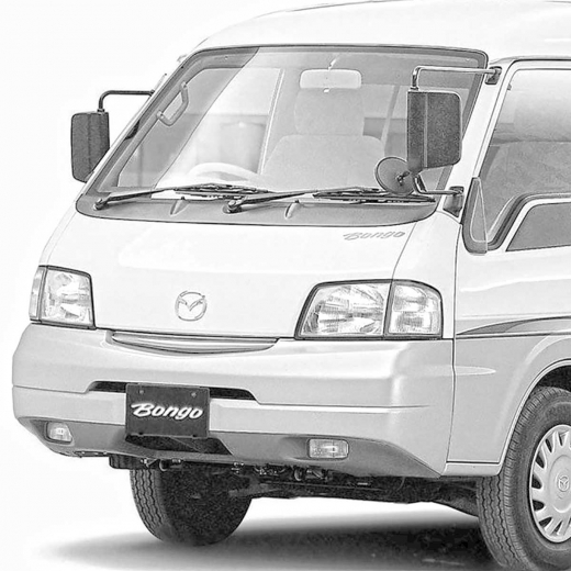 Крыло переднее Mazda Bongo/ Nissan Vanette '99-'17 левое контрактное