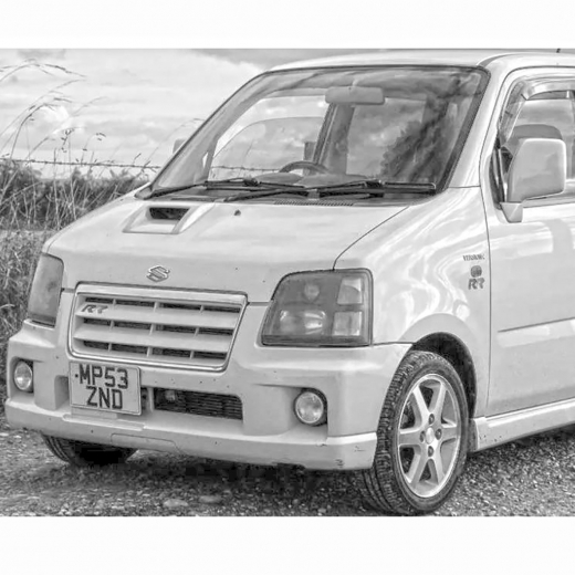 Крыло переднее Suzuki Wagon R '98-'03 левое контрактное