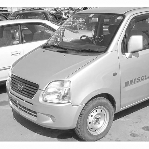 Крыло переднее Suzuki Wagon R Plus/ Solio '99-'02  Chevrolet MW '01-'03 (1.0L) левое контрактное