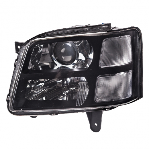 Фара Suzuki Chevrolet MW '00-'10/ Wagon R Solio '00-'05 левая черная (13-68) контрактная