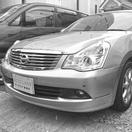 Решетка радиатора Nissan Bluebird Sylphy '05-'12 контрактная
