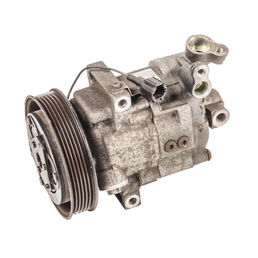Компрессор кондиционера Nissan AD '02-'08/ Wingroad '02-'06/ Sunny '02-'04/ Bluebird Sylphy '03-'06 (QG15DE, QG18DE) 6PK контрактный