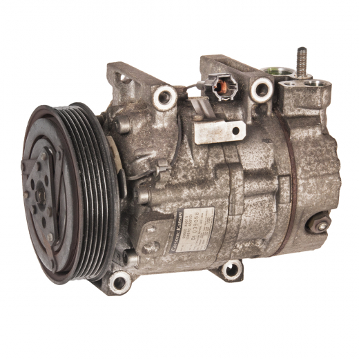 Компрессор кондиционера Nissan X-Trail '00-'07/ Primera '01-'06/ Liberty '01-'02/ Bluebird Sylphy '00-'06 (QR20DE, QR25DD, QR20DD) контрактный