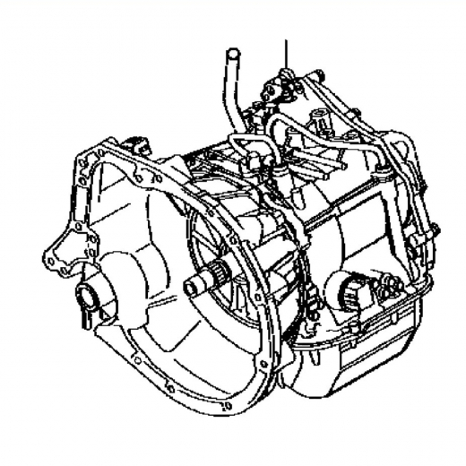 АКПП A4B-D для Toyota Passo '04-'10/ Daihatsu Boon '04-'10 ДВС (1KR-FE) 8AP контрактная (4 ступ. 2WD)