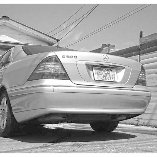 Бампер задний Mercedes-Benz S W220 '98-'05 контрактный Sedan