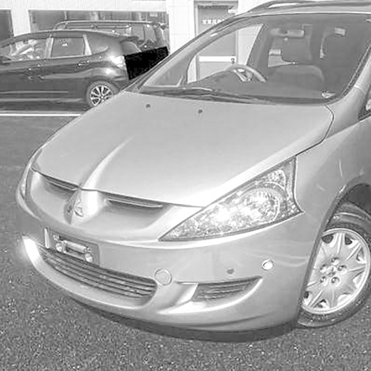 Бампер передний Mitsubishi Grandis '03-'05 контрактный