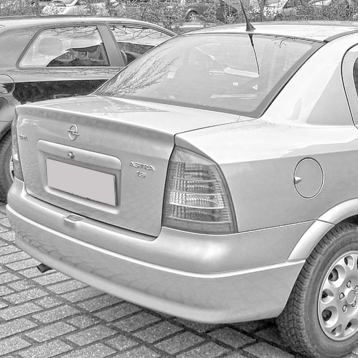 Бампер задний Opel Astra G (4Door) '98-'05 контрактный