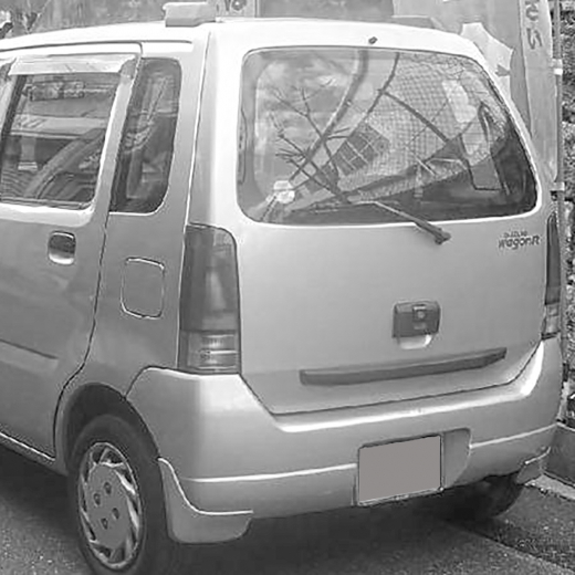 Бампер задний Suzuki Wagon R '98-'03 контрактный