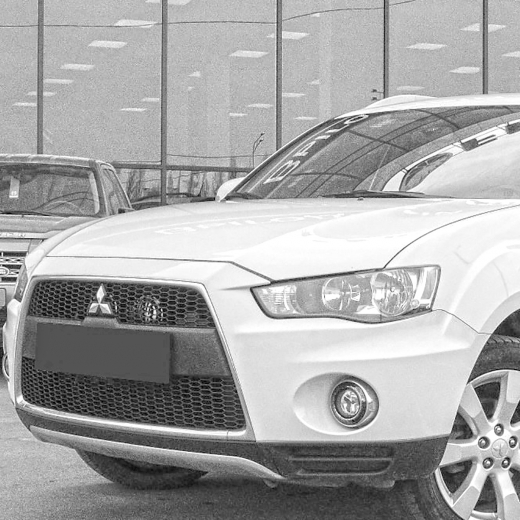 Бампер передний Mitsubishi Outlander (EU-spec) '10-'12 (Китай)