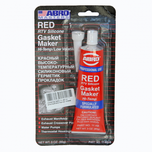 Герметик красный 85 гр. Abro 11-AB-CH-RE-S