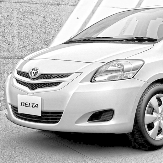 Капот Toyota Belta/ Yaris Sedan '05-'12 API (Тайвань)