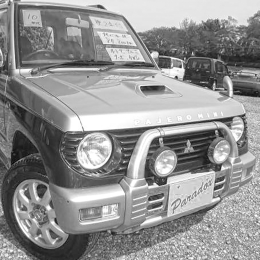 Капот Mitsubishi Pajero Mini Turbo '94-'13 контрактный