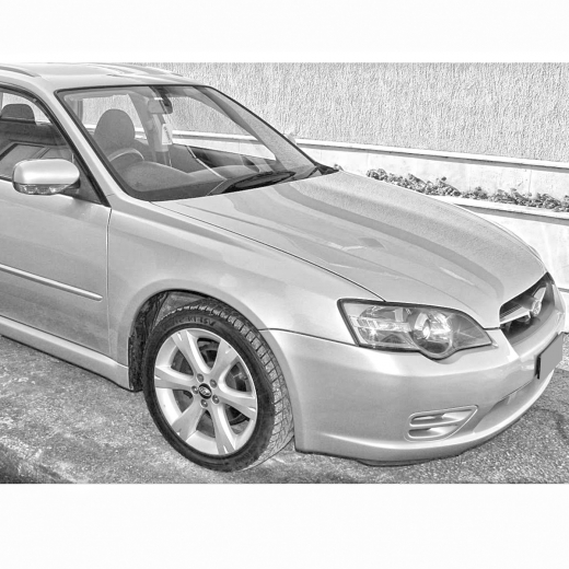 Крыло переднее Subaru Legacy '03-'06 правое API (Тайвань)
