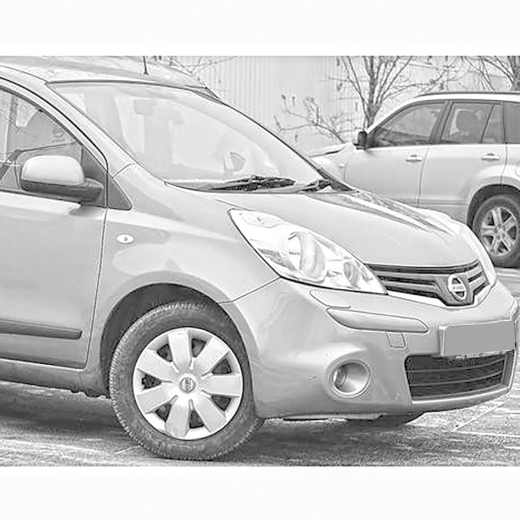 Крыло переднее Nissan Note '05-'12 правое под повторитель API (Тайвань)