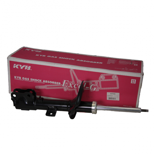 Стойка амортизатора Mitsubishi Outlander '05-'12/ Citroen C-Crosser '07-'12/ Peugeot 4007 '07-'14 передняя левая (Excel-G) KYB (Япония) 339125