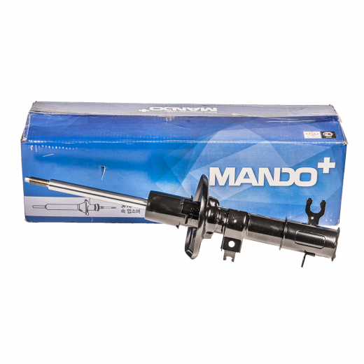 Стойка амортизатора Chevrolet Aveo '11-'17 2WD передняя левая (газ/ масло) Mando A03101