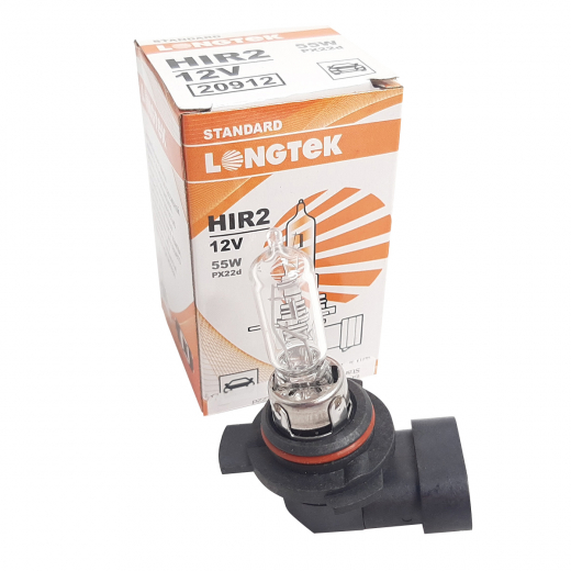 Лампа галоген белый HIR2 20912 , 55W PX22d Standard Longtek