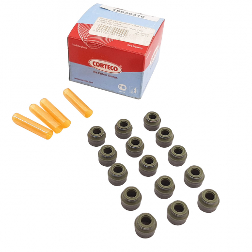 Колпачок маслосъемный Ваз VAZ 2110, VAZ 21114, VAZ 2112, VAZ 21124 комплект Corteco 19030310