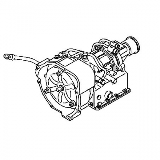 АКПП R3AS1-4 для Mitsubishi Pajero Mini '95-'96 ДВС (4A30) контрактная (3 ступ. 2WD) 11.1995 - 05.1996