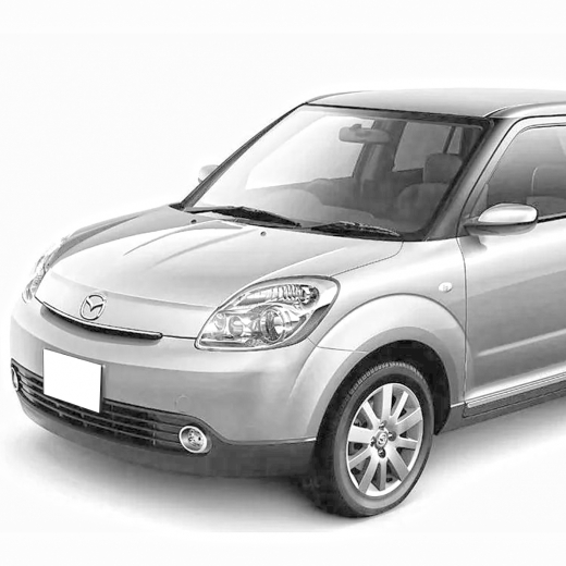 Крыло переднее Mazda Verisa '04-'15 левое контрактное