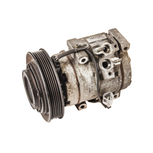 Компрессор кондиционера Toyota Vista/ Ardeo '98-'03/ Rav4 '00-'05/ Premio/ Allion '01-'07/ Opa '00-'05/ Caldina '02-'07/ Celica '99-'06 (1ZZ-FE, 2ZZ-GE) контрактный