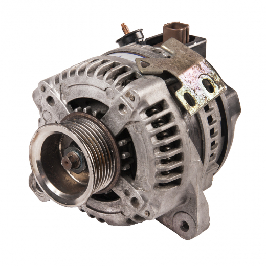 Генератор двигателя Toyota Avensis Verso '03-'09/ Corolla '06-'13/ Camry '03-'06/ Camry '06-'11/ Avensis '03-'08/ Rav4 '03-'05/ Rav4 '05-'16/ Alphard '02-'11/ Highlander '03-'07/ Matrix '08-'14/ Picnic '03-'09/ Lexus ES '06-'12 (1AZ-FE, 2AZ-FE, 1AZ-FSE, 2AZ-FSE) квадратный разъем, 4 конт., пластиковая крышка контрактный