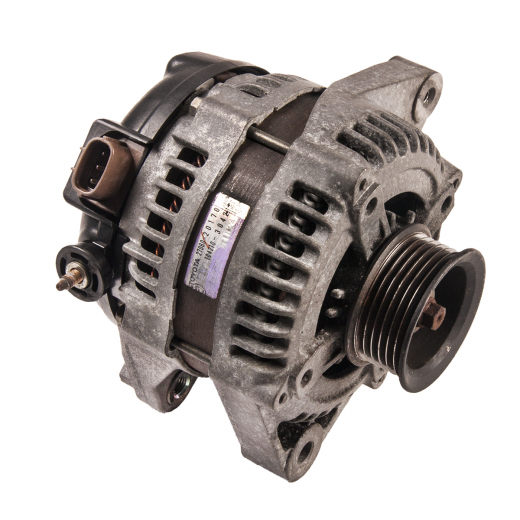 Генератор двигателя Lexus/ Toyota ES/ Windom '96-'03/ RX/ Harrier '97-'03/ Kluger/ Highlander/ Pronard '00-'03/ Estima '99-'03/ Alphard '02-'03/ Qualis '97-'02 Avalon '95-'04/ Camry '93-'03/ Gracia '96-'01 (1MZ-FE, 3MZ-FE, 2MZ-FE) овальный разъем, 3 конт. контрактный