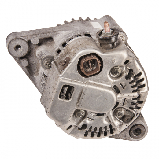 Генератор двигателя Toyota Vitz/ Ractis '05-'10/ Belta '05-'12 (2SZ-FE) 6PK, квадратный разъем контрактный