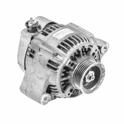 Генератор двигателя Toyota Corolla/ Sprinter/ Levin/ Trueno '92-'00/ Marino/ Ceres '92-'98/ Carib '92-'02/ Carina '96-'01 (4A-GE) овальный разъем, 3 конт. контрактный