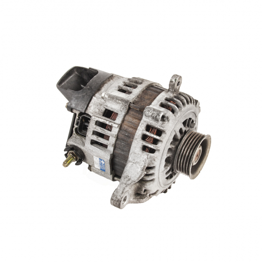 Генератор двигателя Nissan March/ Cube/ Cubic '02-'05 (CR12DE, CR14DE, CR10DE) прямоугольный разъем контрактный