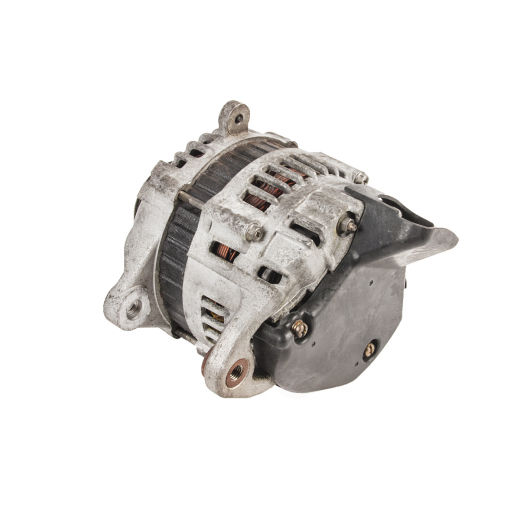 Генератор двигателя Nissan March/ Cube/ Cubic '02-'05 (CR12DE, CR14DE, CR10DE) прямоугольный разъем контрактный