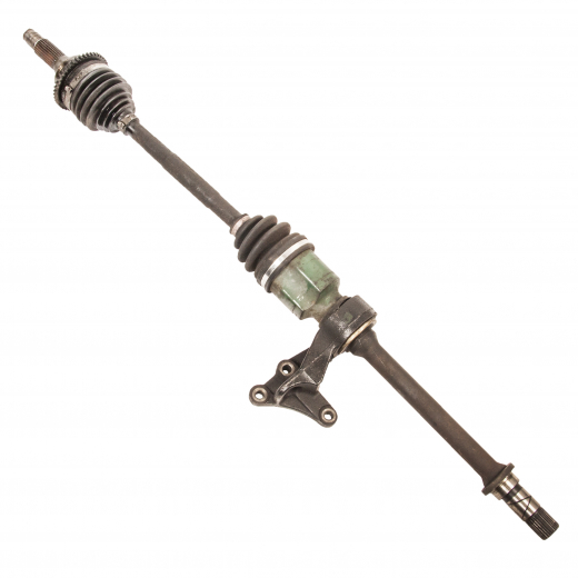 Привод Mazda Familia '98-'04/ Ford Laser Lidea '98-'01 (ZL-VE) передний правый AT 2WD шлицевая 27 мм, с подвесным контрактный
