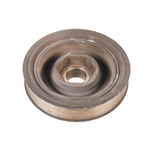 Шкив коленвала Honda Civic Sedan '05-'12/ CR-V '01-'11/ Edix '04-'09/ Element '03-'05/ Integra '01-'07/ Odyssey '03-'13/ Stepwgn '01-'09/ Stream '00-'06/ Accord '02-'13 (K20A, K24A, K20B) (7/ болт 16X49) контрактный