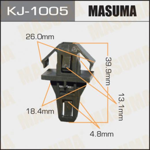 Клипса крепежная Masuma KJ-1005