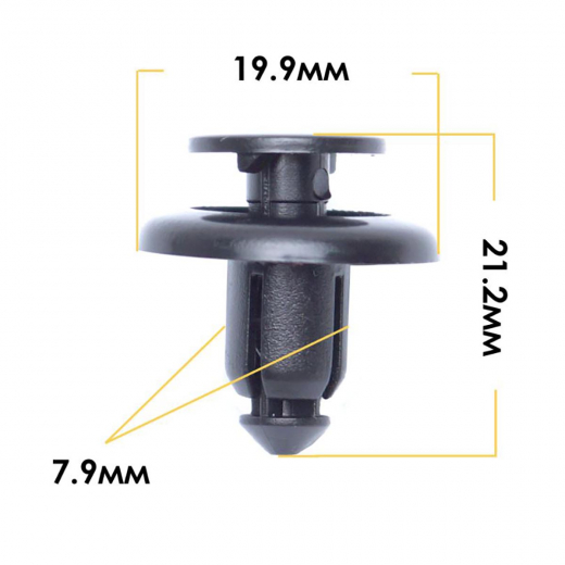 Клипса крепежная Masuma KJ-1045