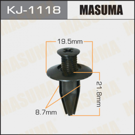 Клипса крепежная Masuma KJ-1118