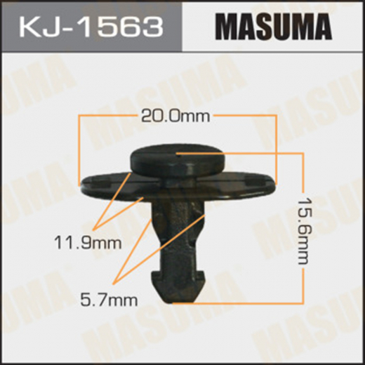 Клипса крепежная Masuma KJ-1563